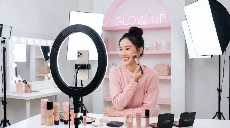 黑丝美妆视频教程